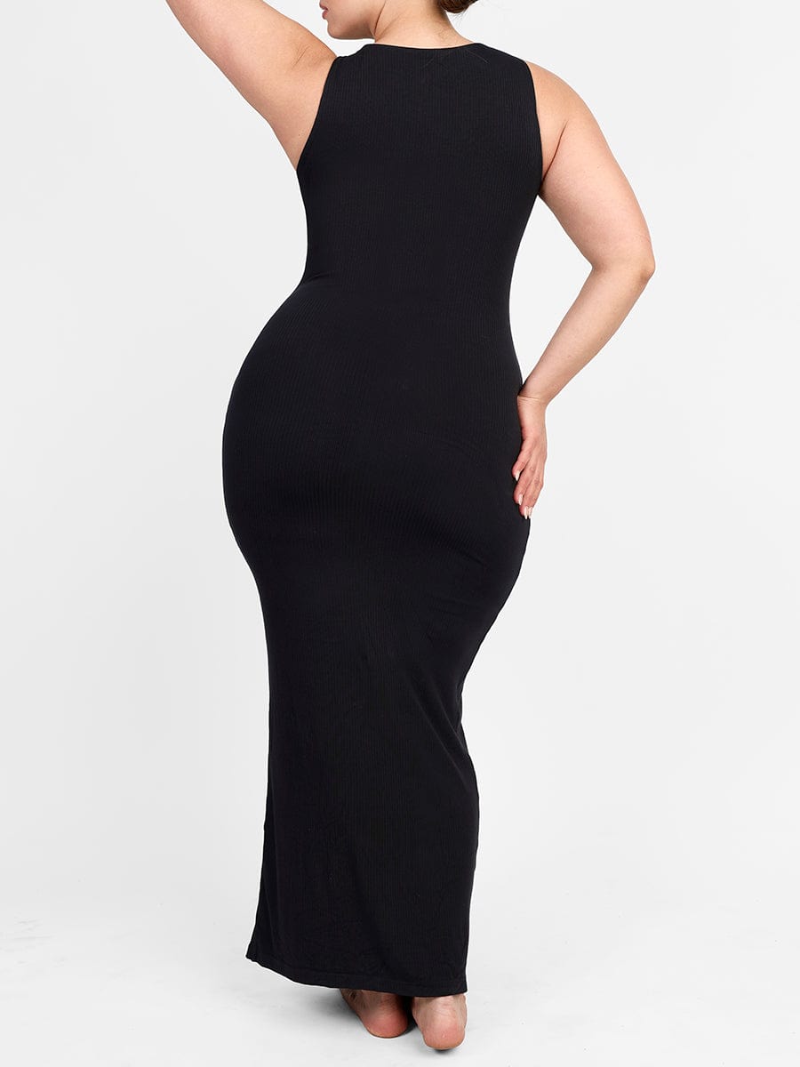 Crew Collar Shaping Dress