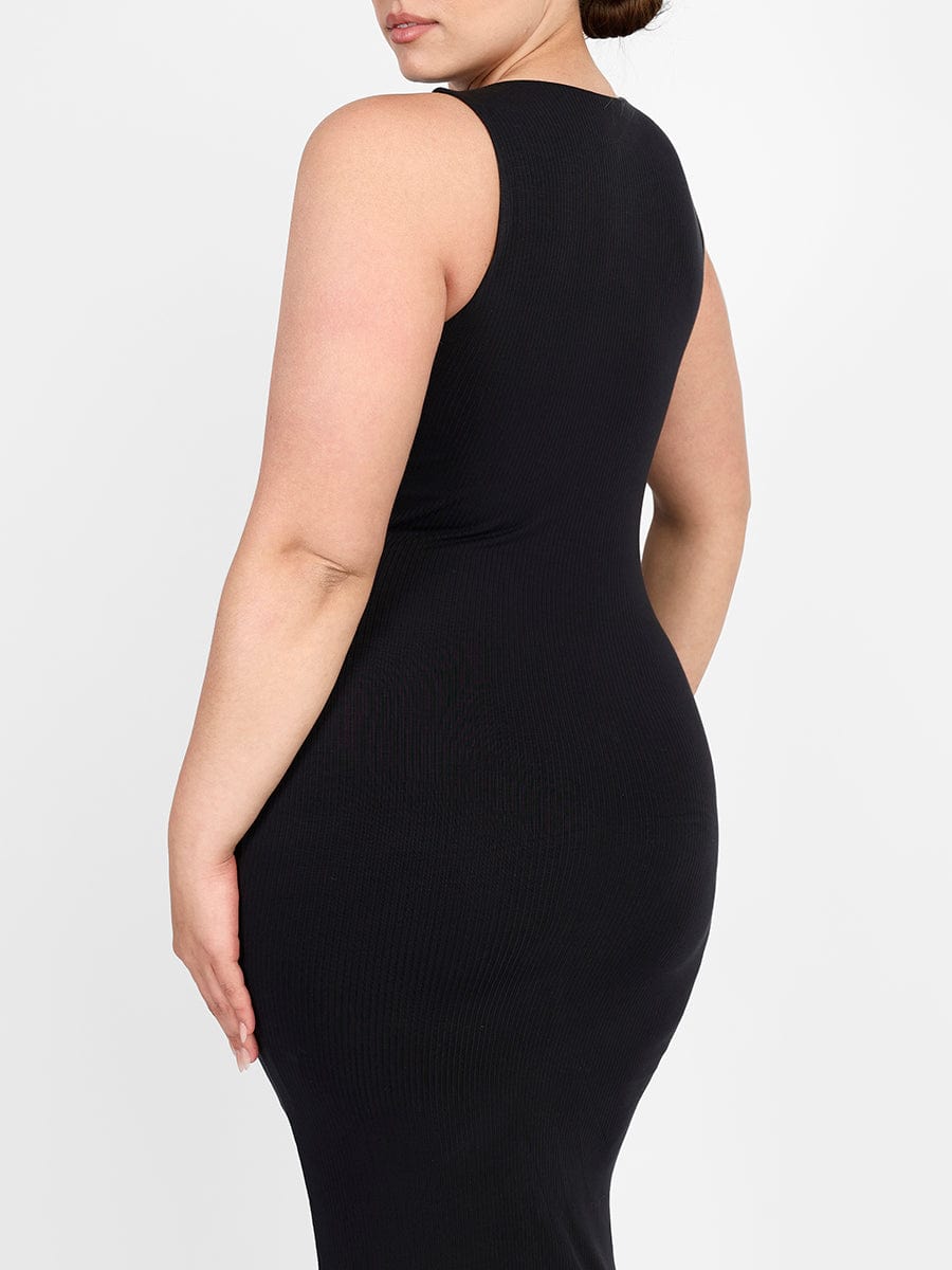 Crew Collar Shaping Dress