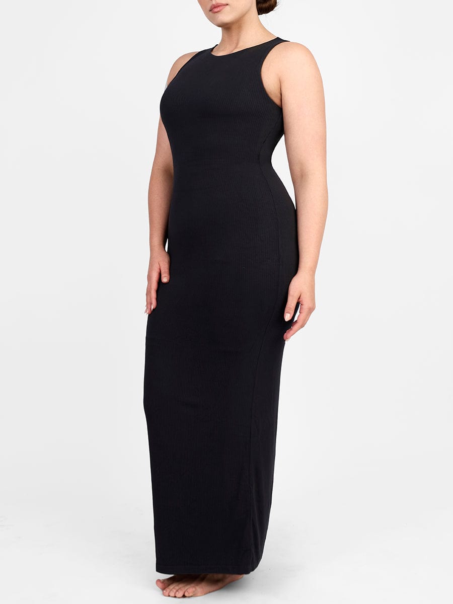 Crew Collar Shaping Dress