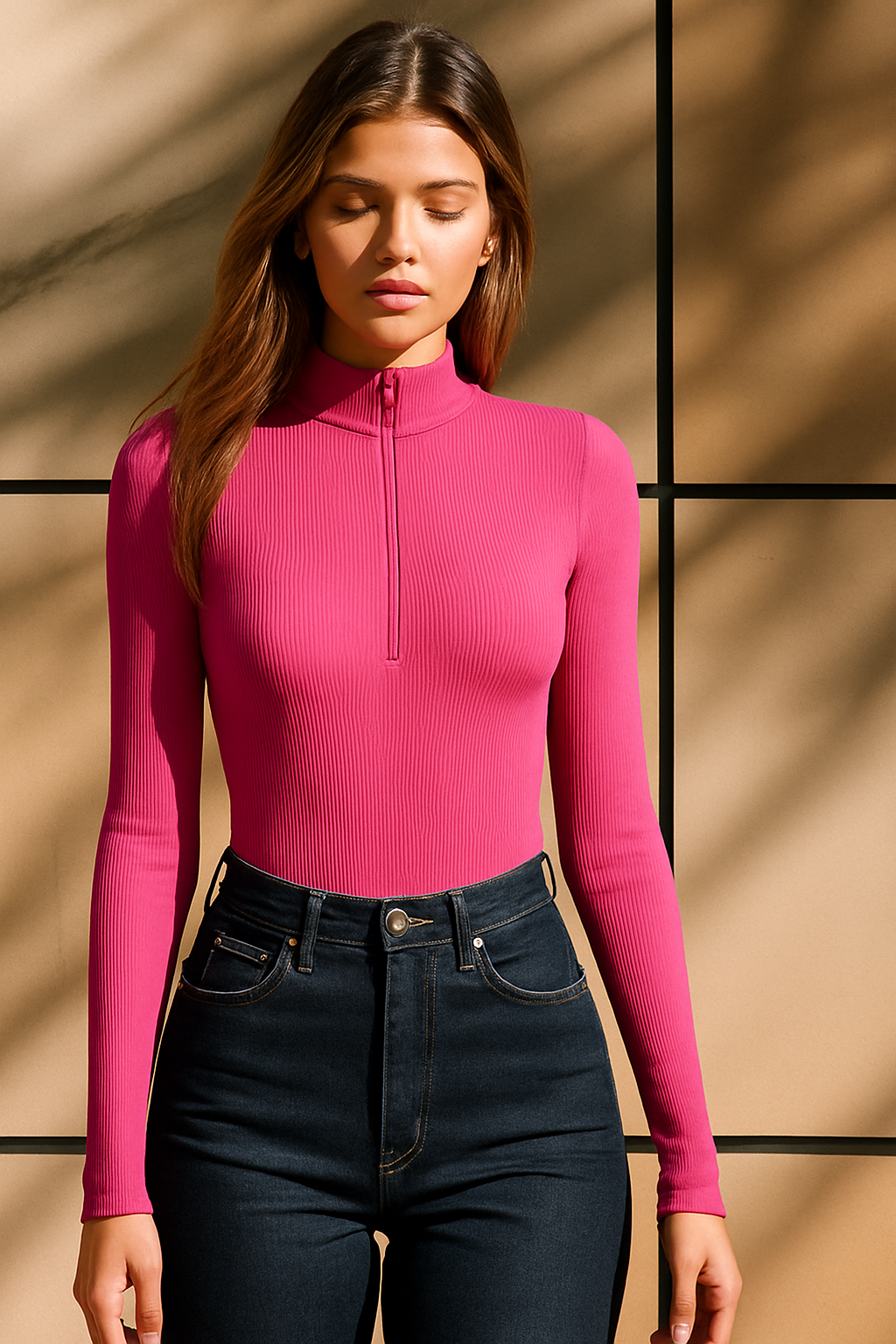 Long Sleeve Jumpsuit