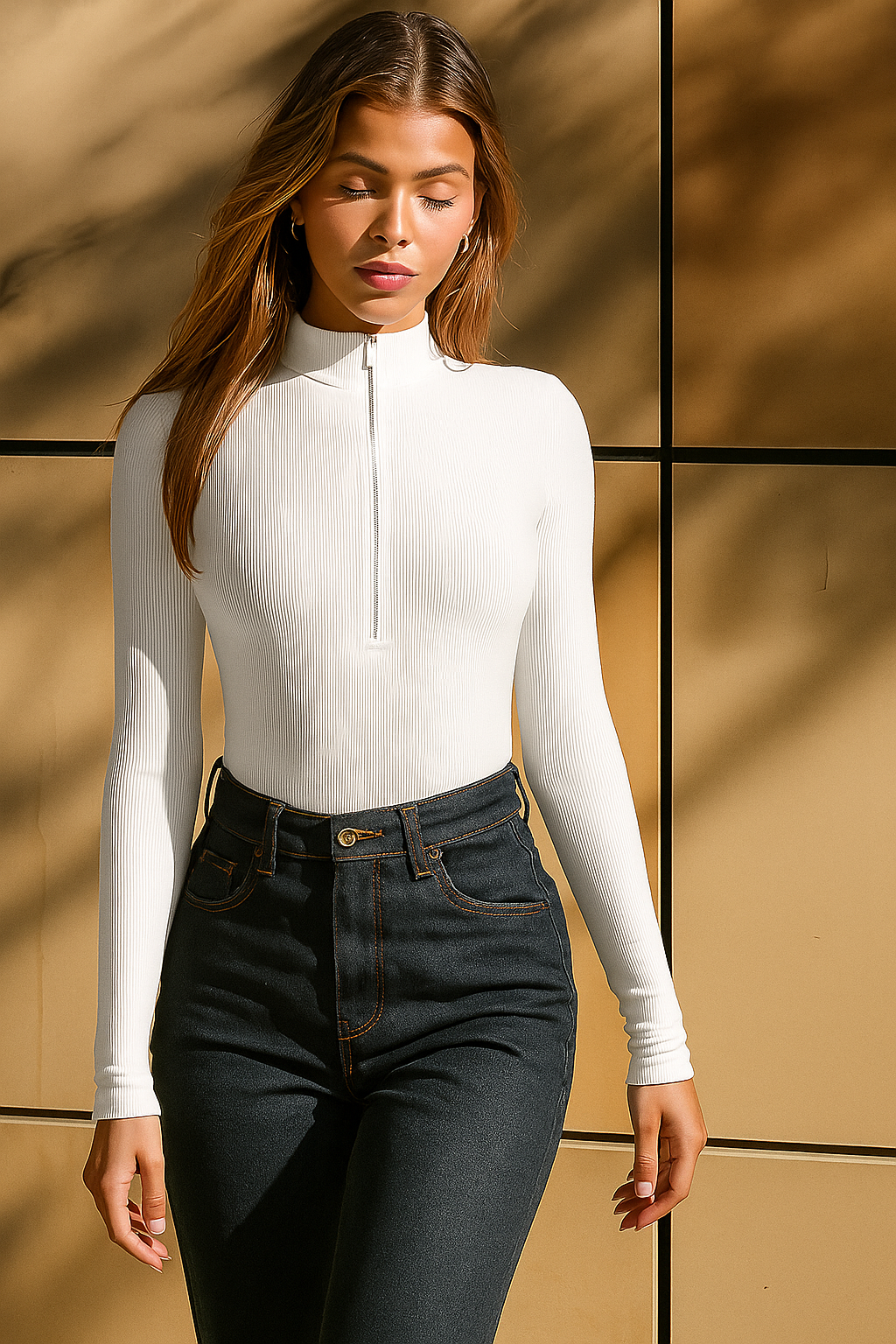 Long Sleeve Jumpsuit
