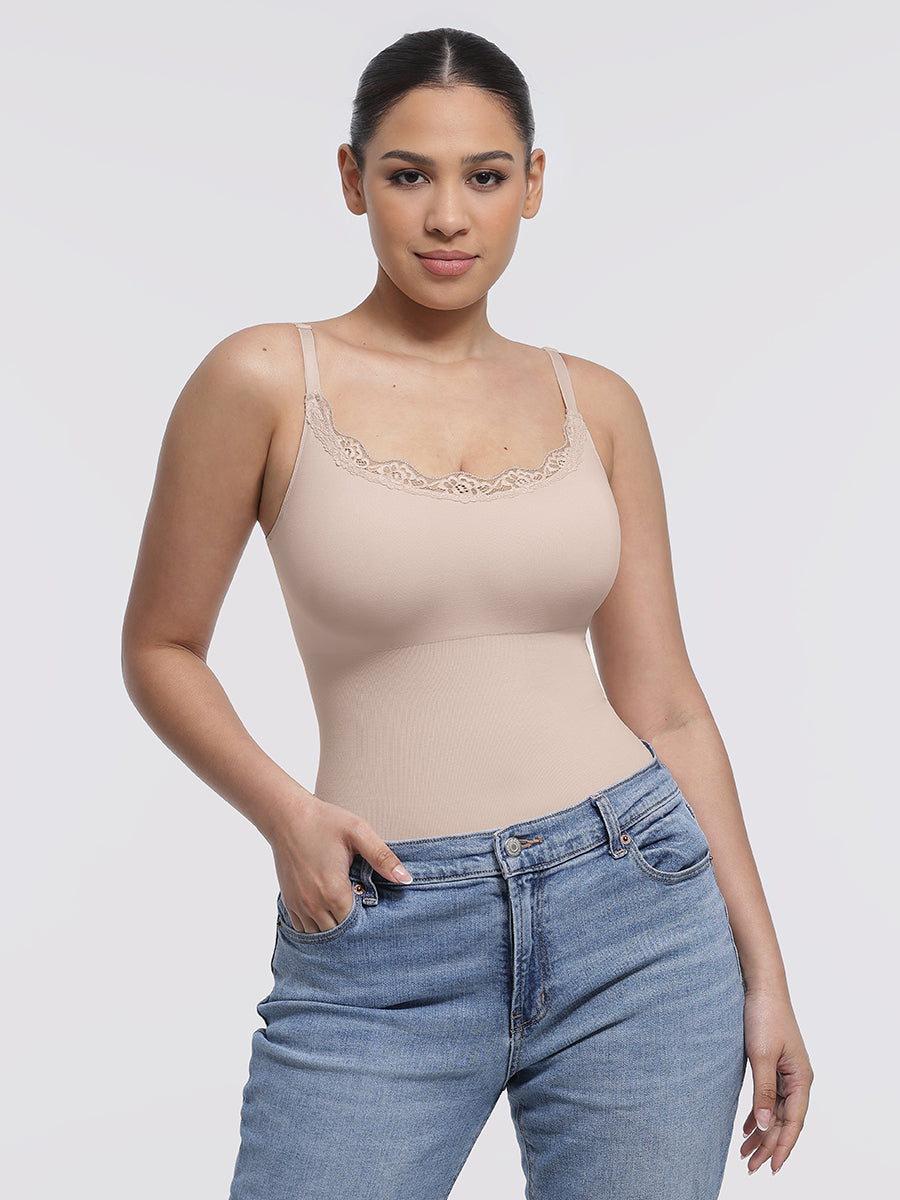 Seamless Shaping Thong Bodysuit