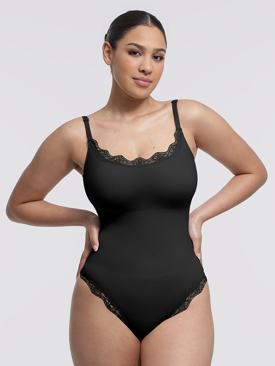 Seamless Shaping Thong Bodysuit