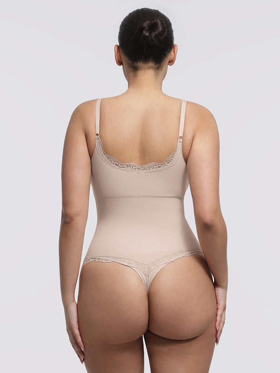 Seamless Shaping Thong Bodysuit