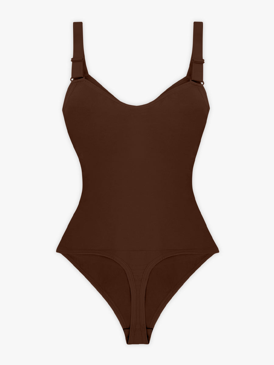 Zip Plunge Seamless Bodysuit