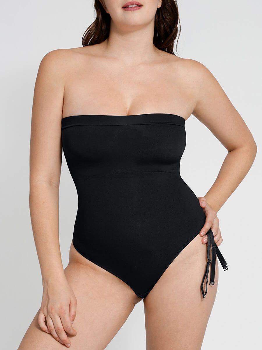 ๐ฟ Eco-friendly Sculpt Thong Bodysuit (Strap Removable)