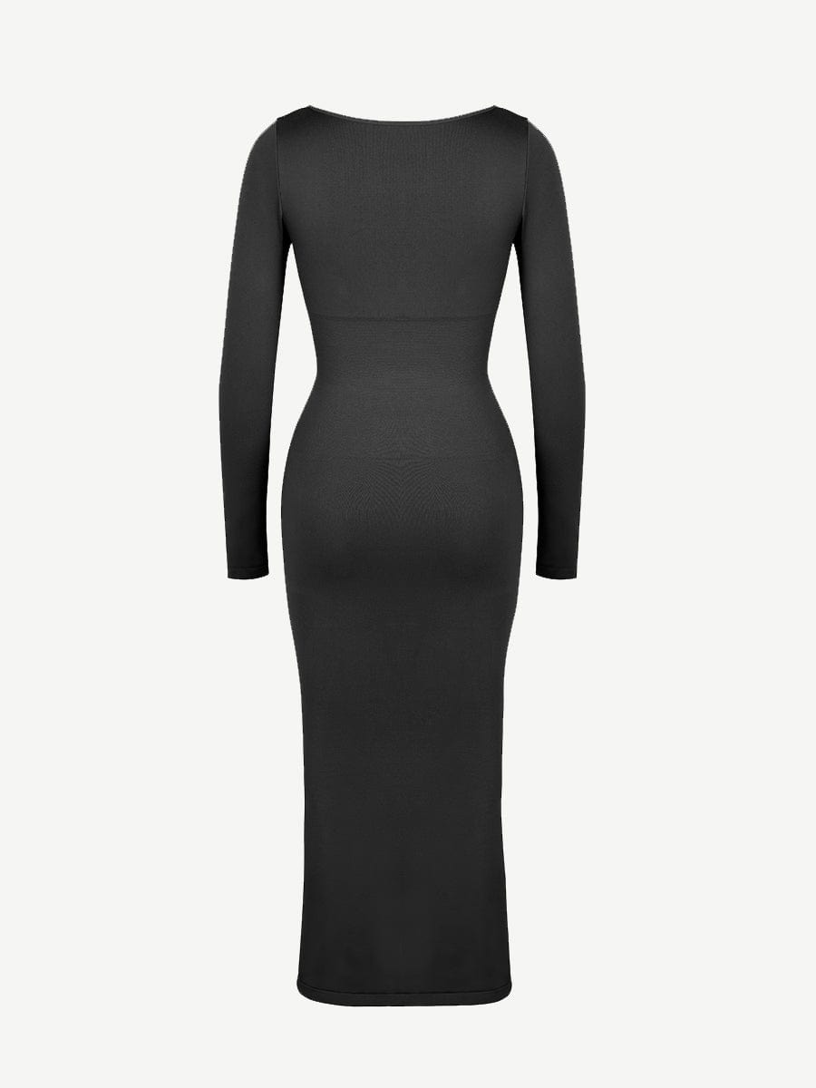 ๐ฟ Eco-Friendly Shaper Dress - High Slit