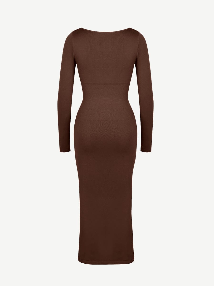๐ฟ Eco-Friendly Shaper Dress - High Slit