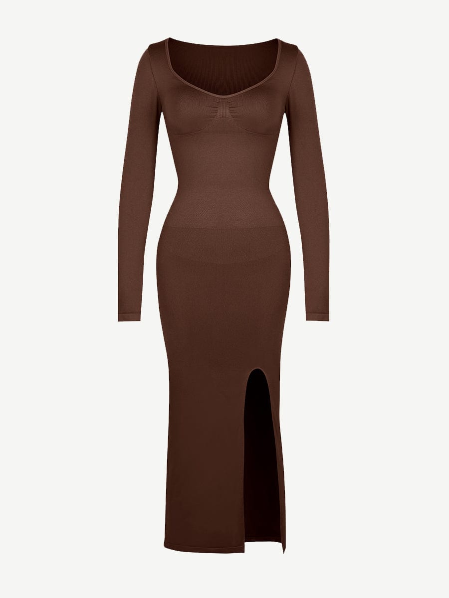 ๐ฟ Eco-Friendly Shaper Dress - High Slit