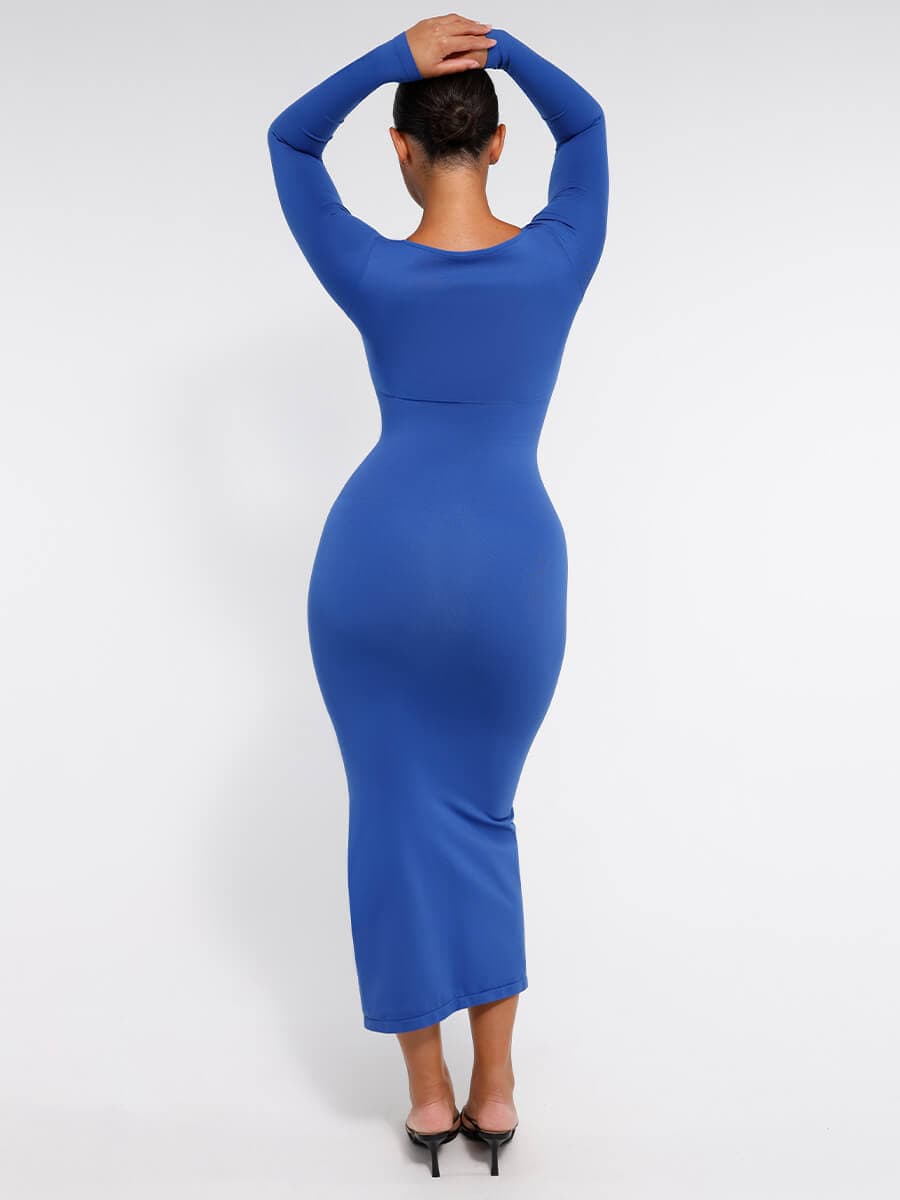 ๐ฟ Eco-Friendly Shaper Dress - High Slit