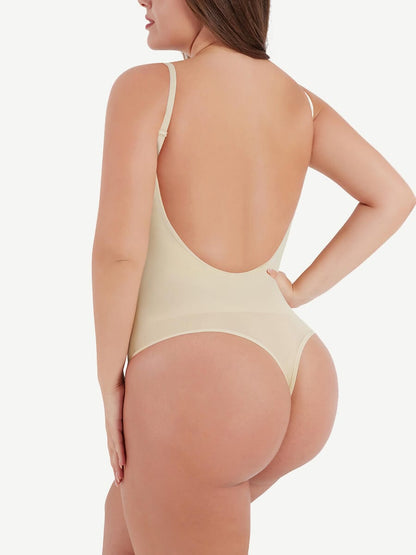 Open-Back Thong Bodysuit