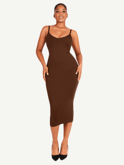 🌿 Eco-Friendly Seamless Shaper Dress