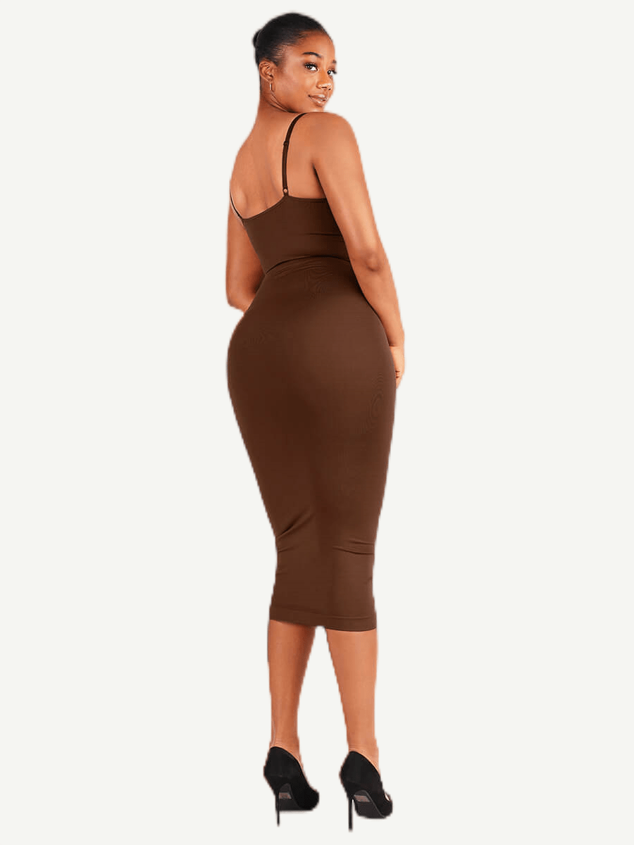 🌿 Eco-Friendly Seamless Shaper Dress