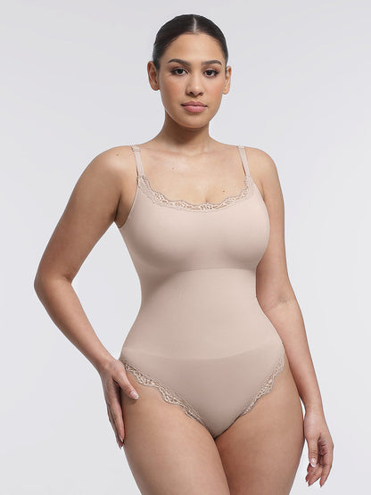 Seamless Shaping Thong Bodysuit