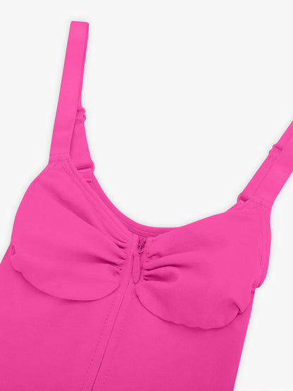Zip Plunge Seamless Bodysuit