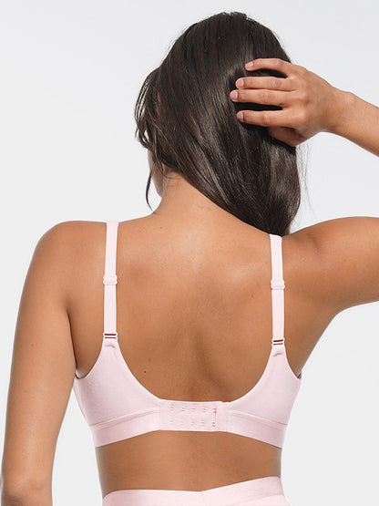 Ribbed V-Neck Modal Bralette with Removable Pads