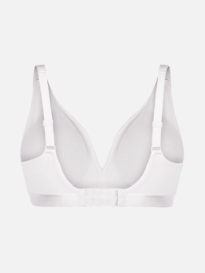Ribbed V-Neck Modal Bralette with Removable Pads