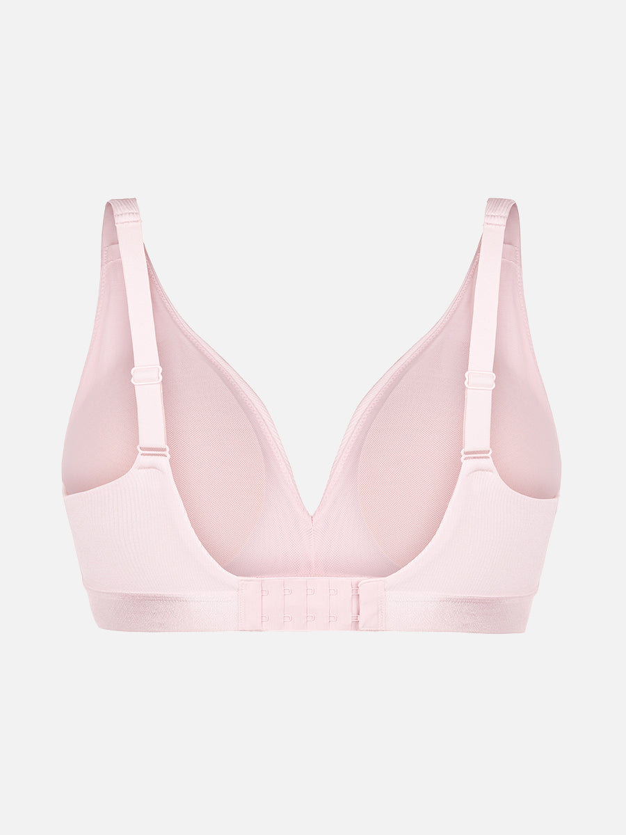 Ribbed V-Neck Modal Bralette with Removable Pads