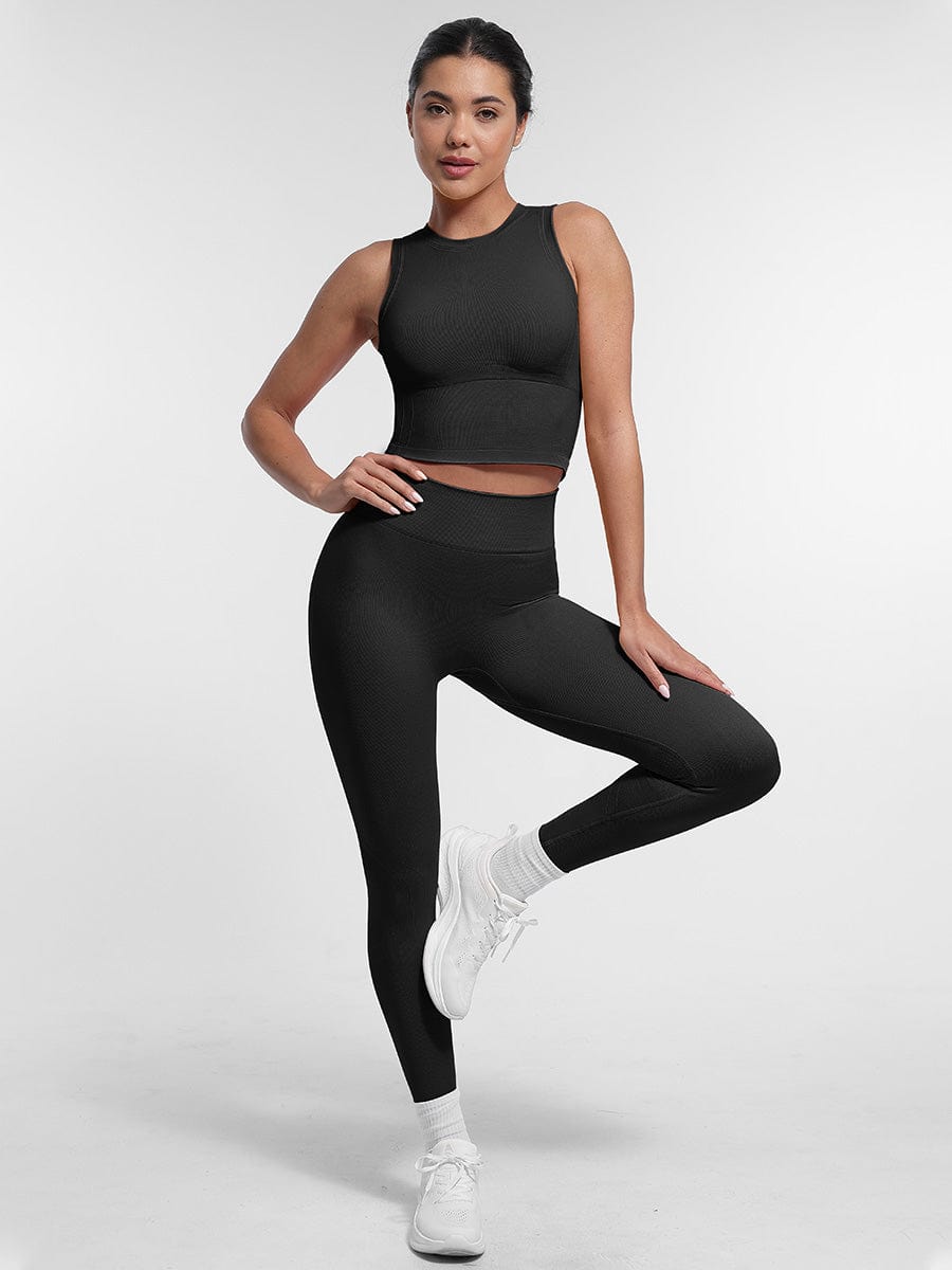 Seamless Waistband Shaping Leggings