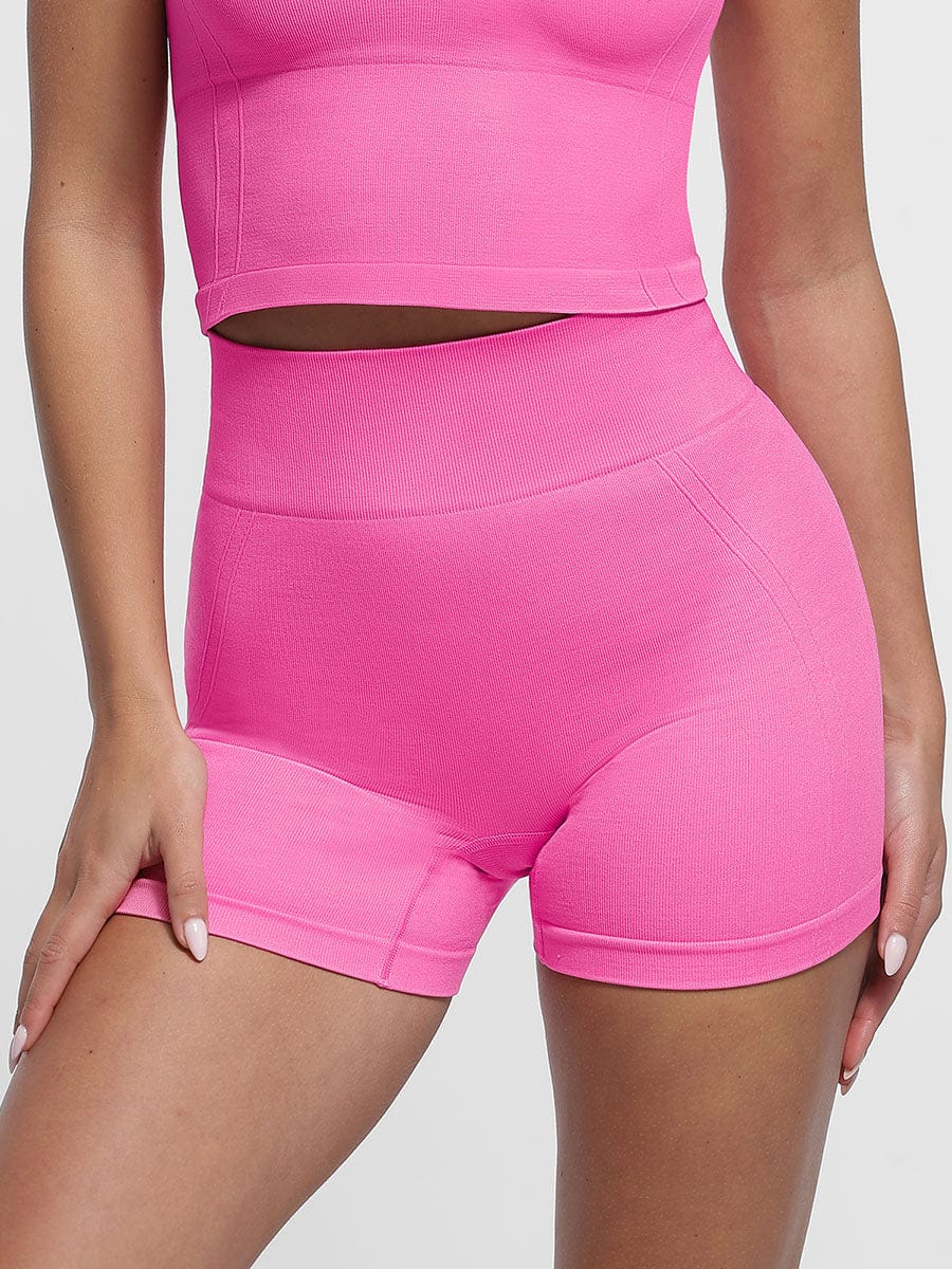 Seamless High-Waist Shaping Shorts