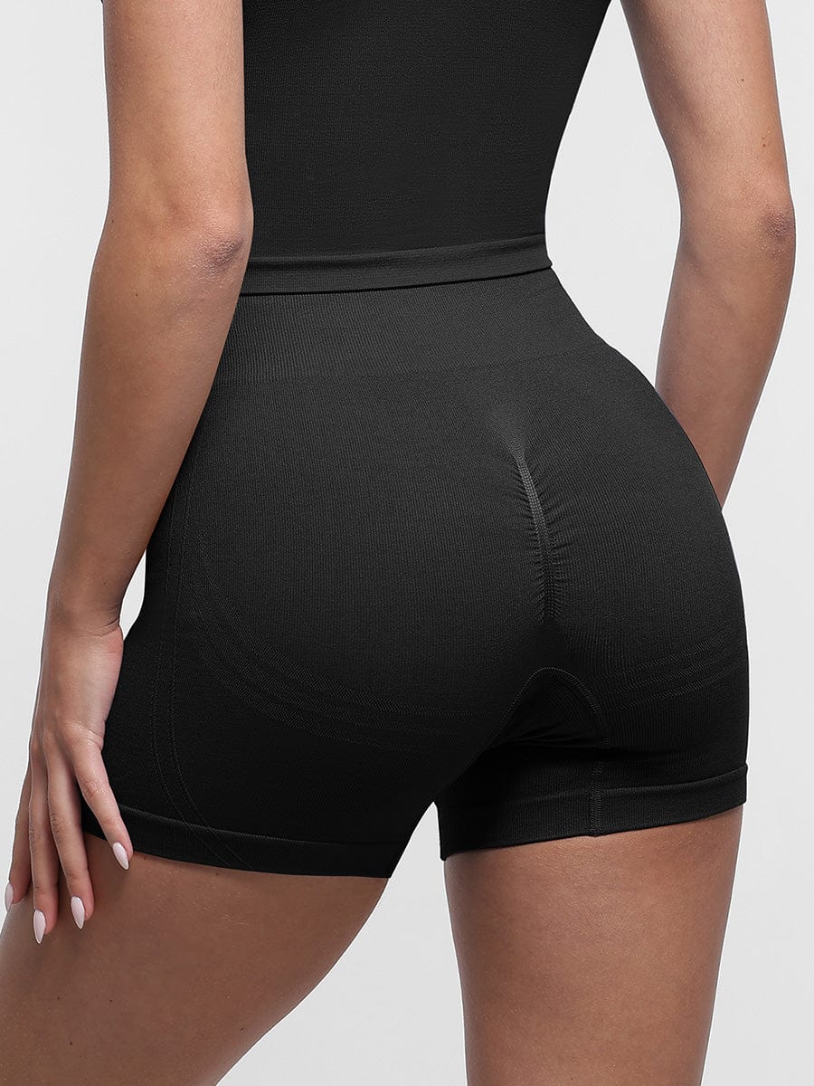 Seamless High-Waist Shaping Shorts