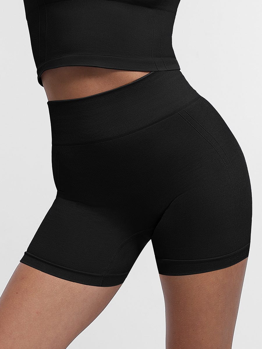 Seamless High-Waist Shaping Shorts