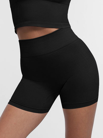 Seamless High-Waist Shaping Shorts