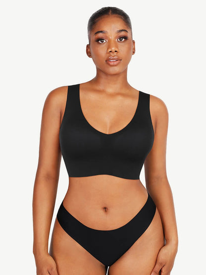 Seamless V-Neck Bra Tank
