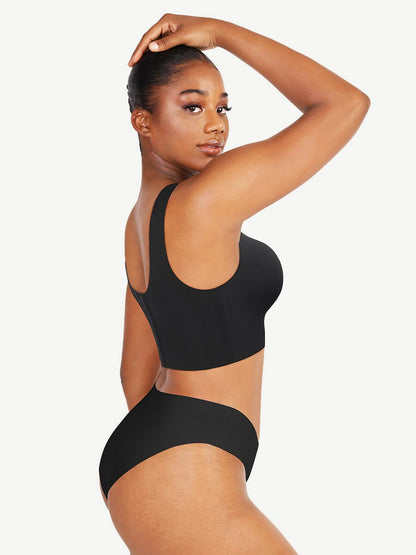 Seamless V-Neck Bra Tank