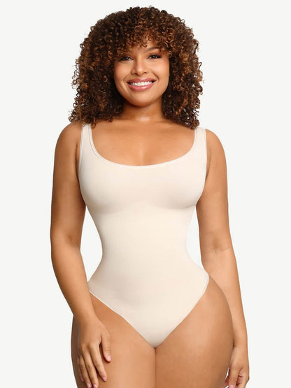 🌿 Eco-Friendly Shaping Thong Bodysuit
