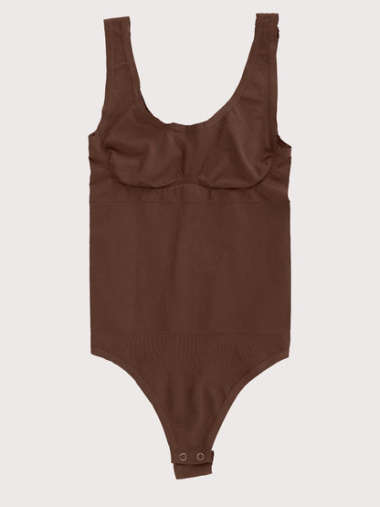 🌿 Eco-Friendly Shaping Thong Bodysuit
