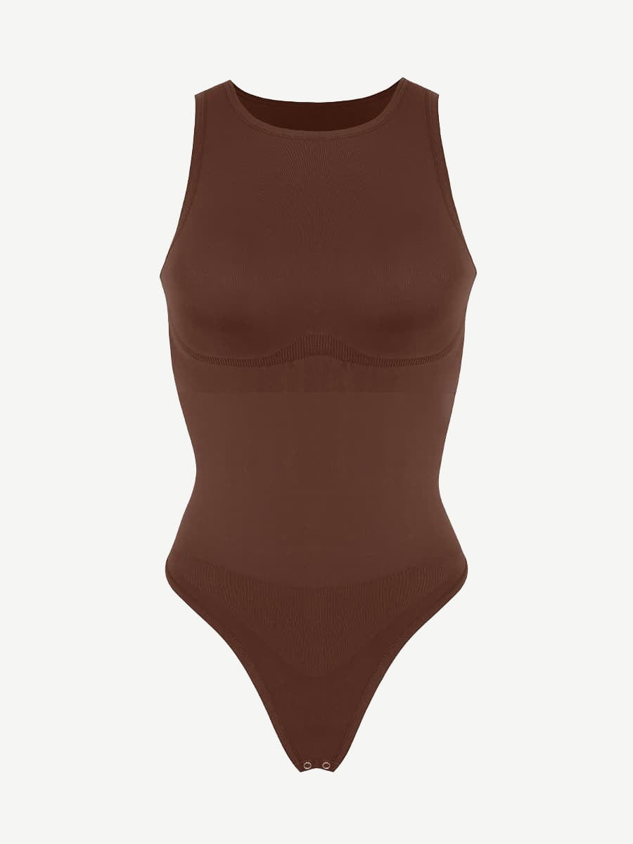 🌿 Eco-Friendly Seamless Thong Bodysuit