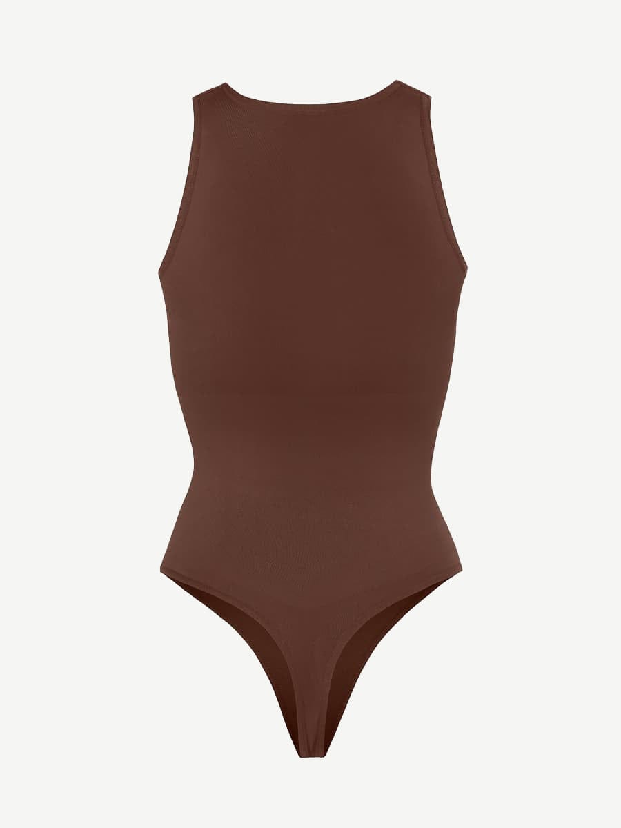 🌿 Eco-Friendly Seamless Thong Bodysuit