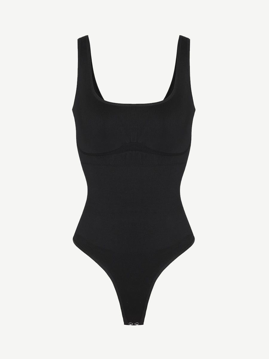 🌿 Eco-Friendly Shaping Thong Bodysuit