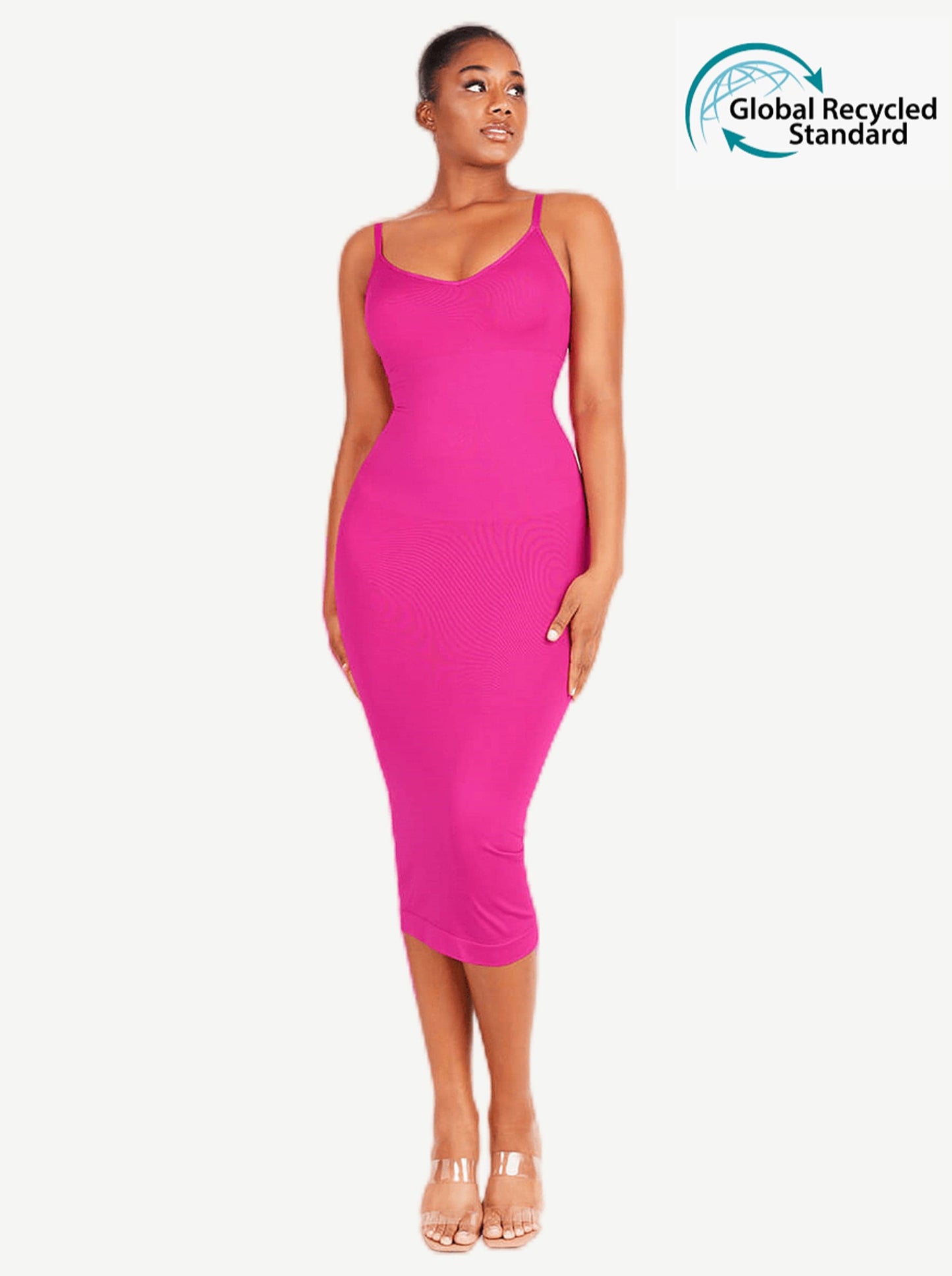 🌿 Eco-Friendly Seamless Shaper Dress