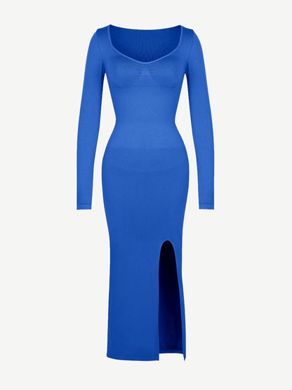 🌿 Eco-Friendly Shaper Dress - High Slit